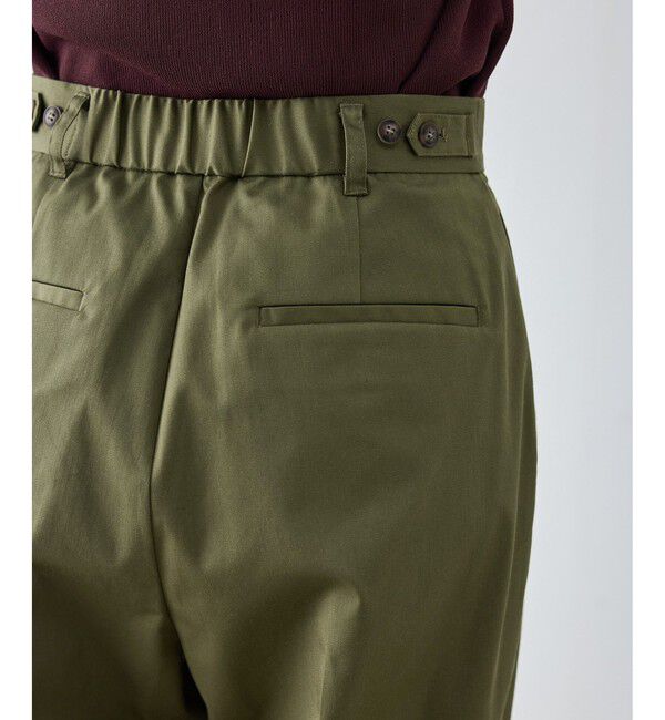 Rope&rsquo;Picnic「【cahoさんコラボ】低身長・小柄さんサイズ ウエストタックチノパンツ」|チノ|