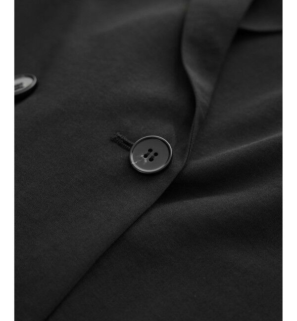 Rope&rsquo;Picnic「【cahoさんコラボ】低身長・小柄さんサイズ エアリーリネンライク ダブルジャケット」|テーラードジャケット|