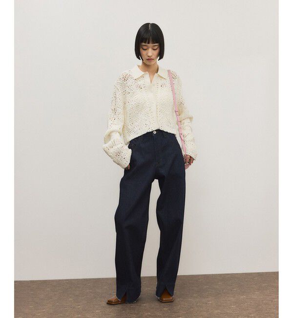 ADAM ET ROPE'「スクエアミュール」|サンダル|