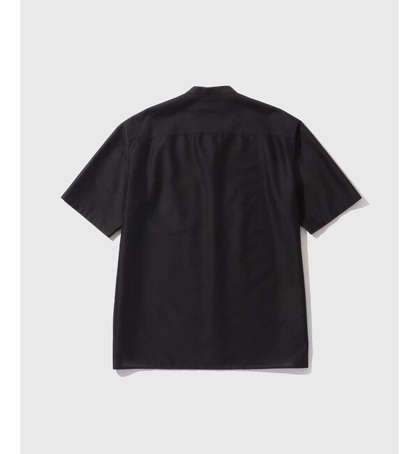 ADAM ET ROPE'「【ACT/アクト】LIGHT バンドカラー ハーフスリーブシャツ」|シャツ・ブラウス|