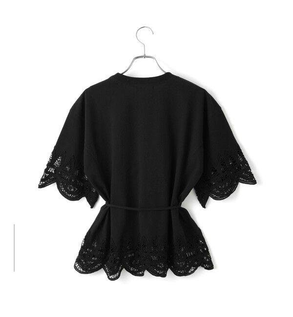 ADAM ET ROPE'「レースコンビT」|Tシャツ・カットソー|