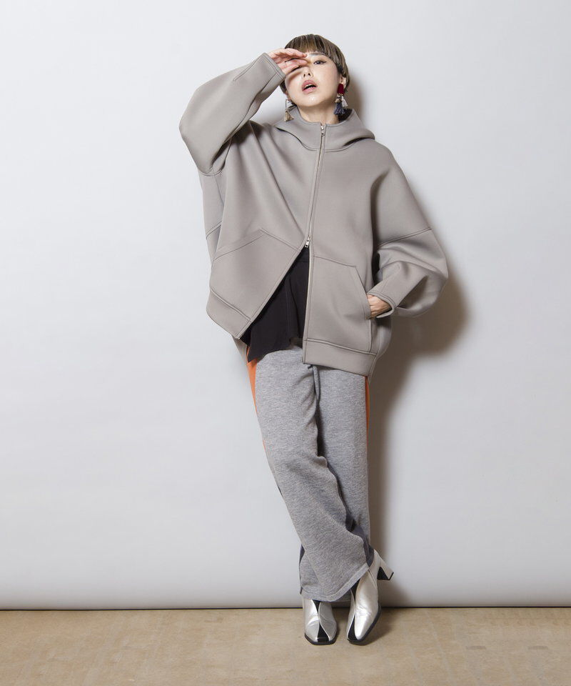  「ボンディングパーカ」|パーカー|