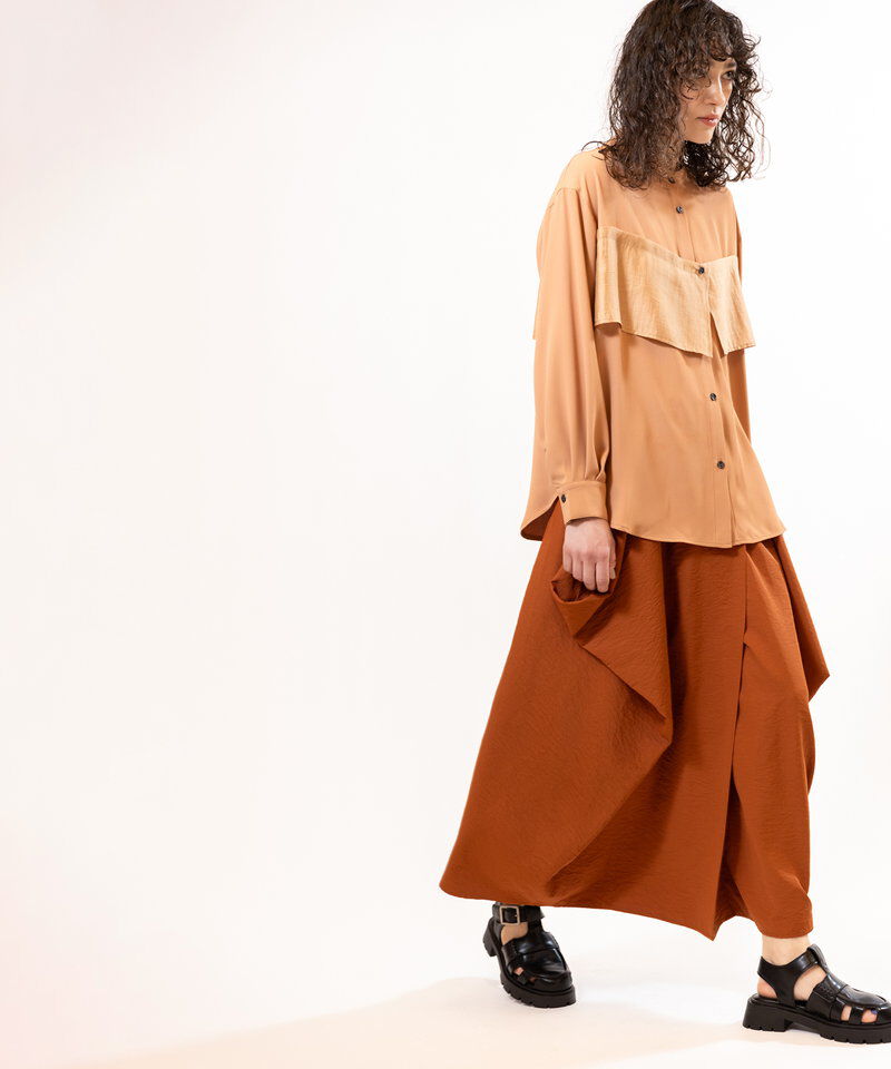  「レイヤードシャツブラウス」|シャツ・ブラウス|