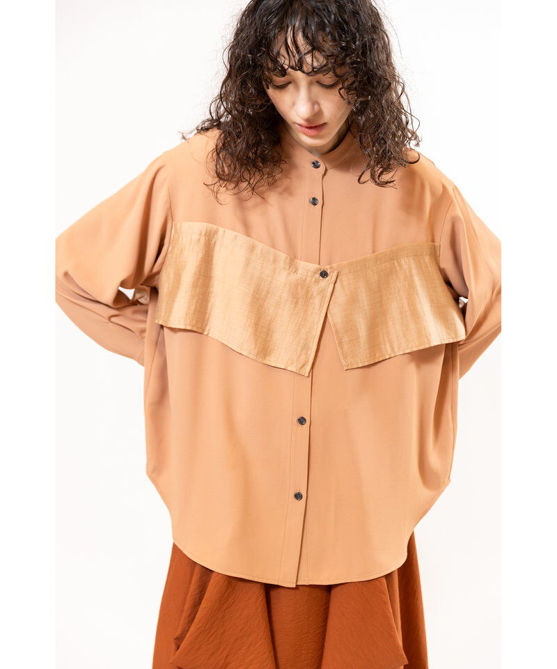  「レイヤードシャツブラウス」|シャツ・ブラウス|