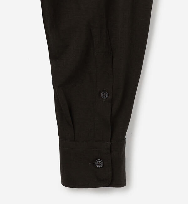 UNFIL「UNFIL | コットン シアージャージー レギュラーカラーシャツ WOMEN」|シャツ・ブラウス|