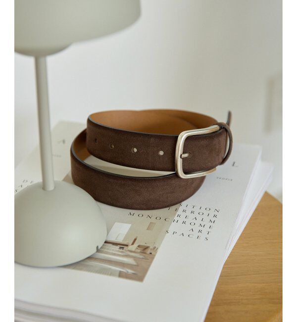 Hoaw.「【Hoaw.】スエードバックルベルト」|ベルト|