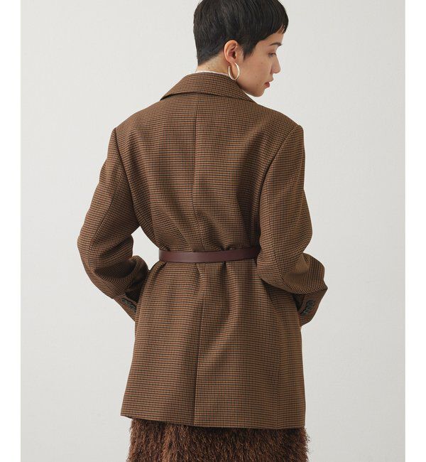 THE PAUSE「【THE PAUSE】チェックダブルジャケット」|テーラードジャケット|