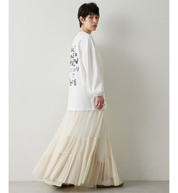 THE PAUSE「【THE PAUSE】バックロゴロンTEE」|Tシャツ・カットソー|