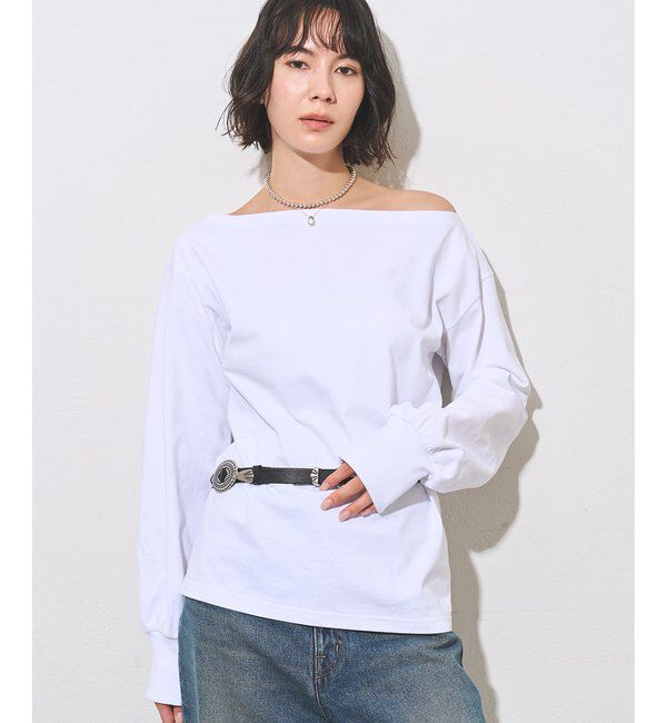 Drawing Numbers「ヴィンテージワンショルプルオーバー」|Tシャツ・カットソー|