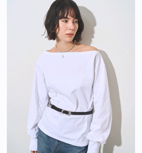 Drawing Numbers「ヴィンテージワンショルプルオーバー」|Tシャツ・カットソー|