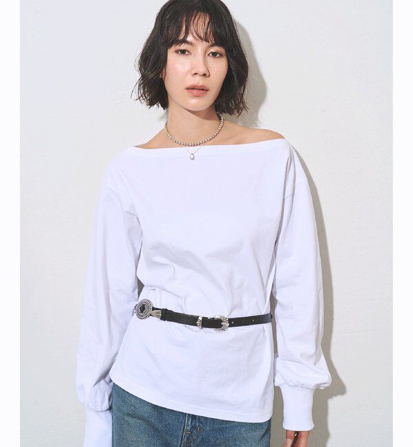 Drawing Numbers「ヴィンテージワンショルプルオーバー」|Tシャツ・カットソー|