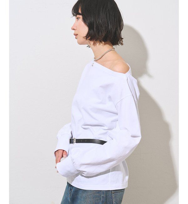 Drawing Numbers「ヴィンテージワンショルプルオーバー」|Tシャツ・カットソー|