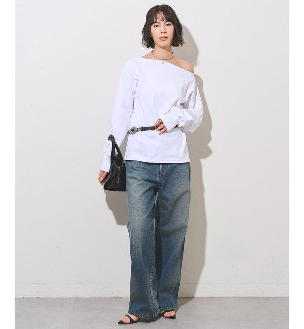 Drawing Numbers「ヴィンテージワンショルプルオーバー」|Tシャツ・カットソー|