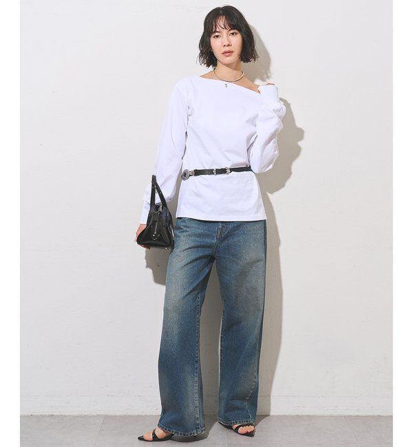 Drawing Numbers「ヴィンテージワンショルプルオーバー」|Tシャツ・カットソー|