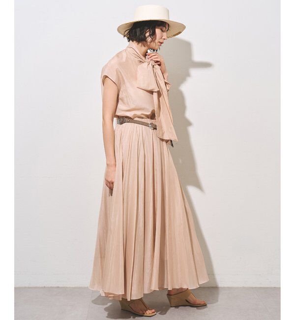  「【WEB＆一部店舗限定カラーあり】コットンシルクボウブラウス」|シャツ・ブラウス|