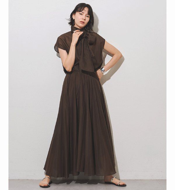  「【WEB＆一部店舗限定カラーあり】コットンシルクボウブラウス」|シャツ・ブラウス|