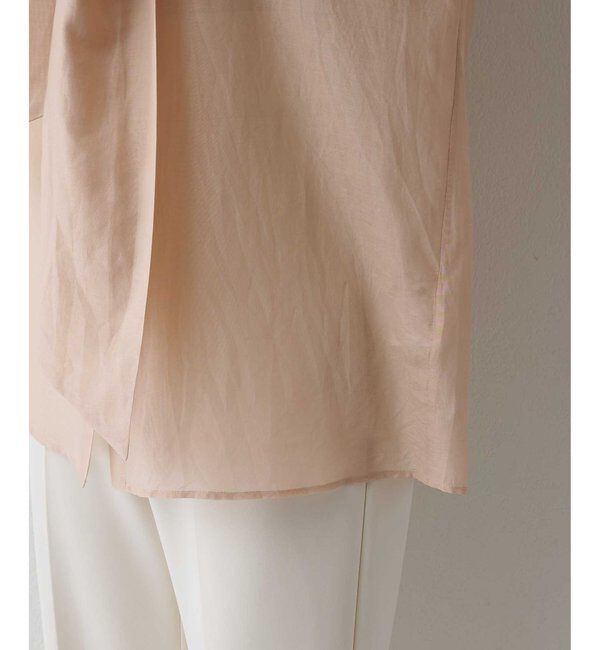  「【WEB＆一部店舗限定カラーあり】コットンシルクボウブラウス」|シャツ・ブラウス|