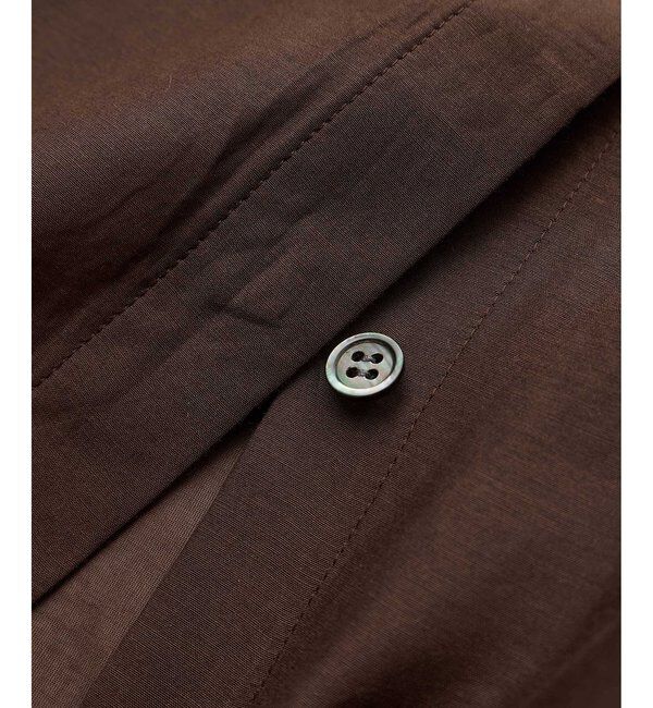  「【WEB＆一部店舗限定カラーあり】コットンシルクボウブラウス」|シャツ・ブラウス|