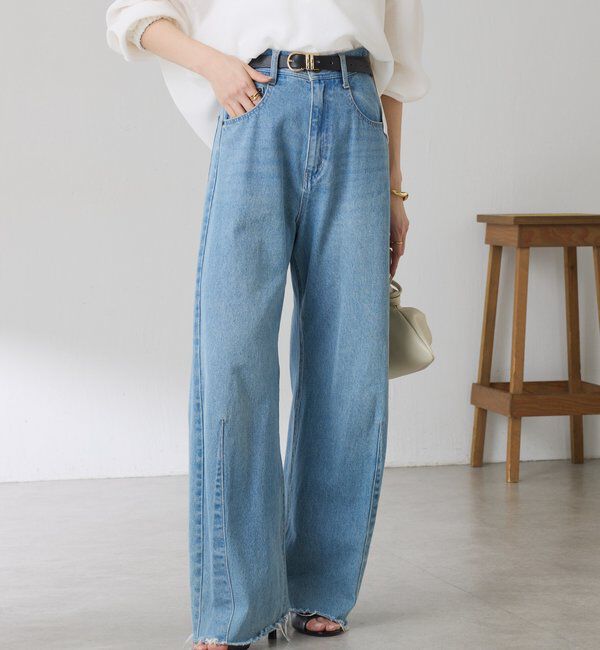  「【累計販売2.５万本】ブルージュデニム」|デニム|