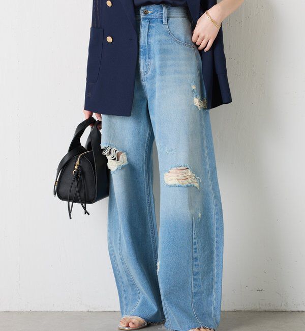  「【累計販売2.５万本】ブルージュデニム」|デニム|