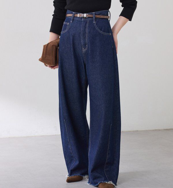  「【累計販売2.５万本】ブルージュデニム」|デニム|