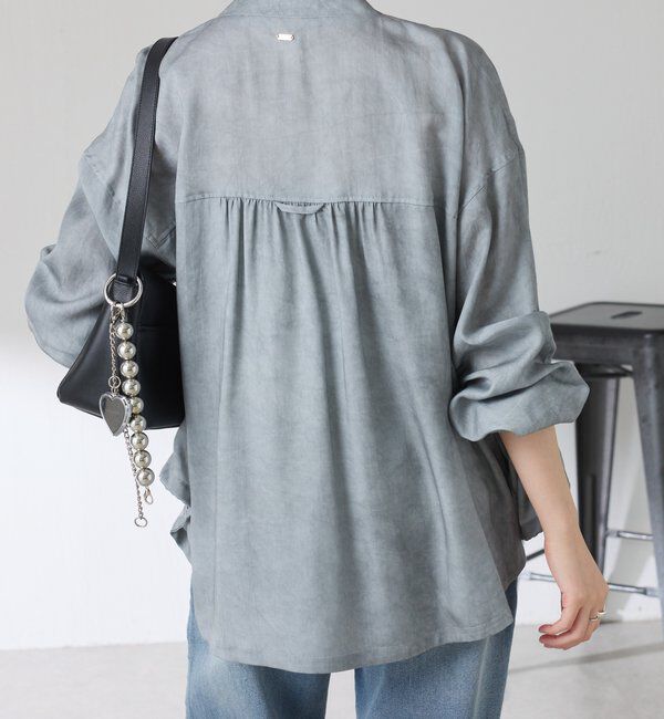  「バックロングZIPブルゾン」|ベスト・ジレ|