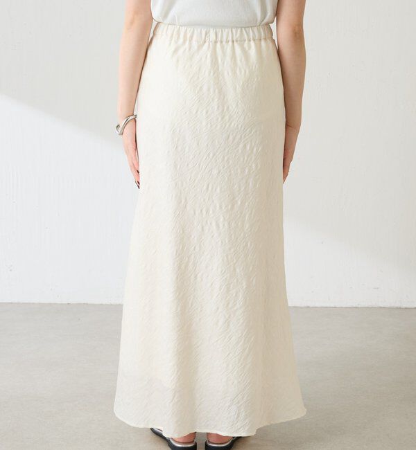  「【上品見え】シアージャガードフレアスカート」|スカート|