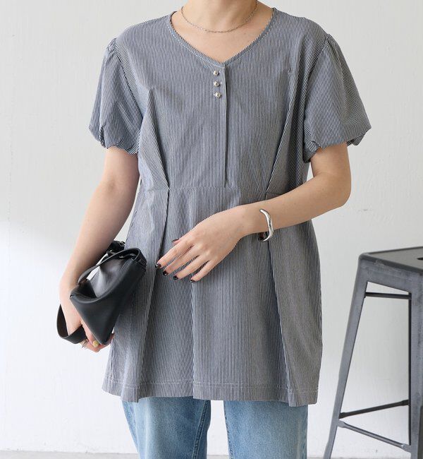  「カットタックカットソー」|Tシャツ・カットソー|