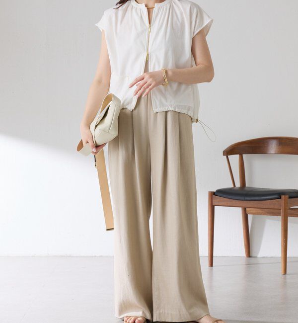  「コットンシアーフレンチベスト」|ベスト・ジレ|