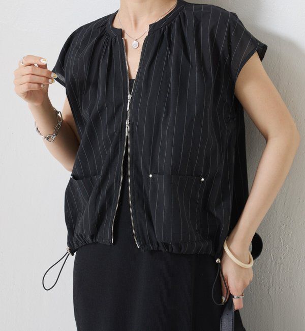  「コットンシアーフレンチベスト」|ベスト・ジレ|