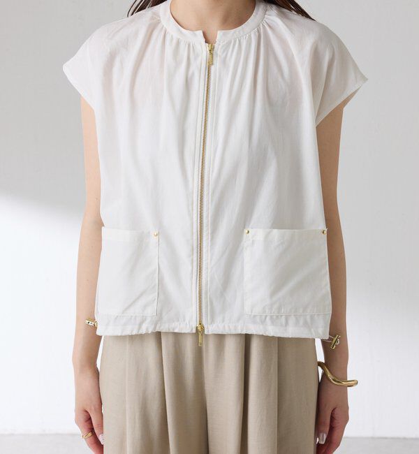  「コットンシアーフレンチベスト」|ベスト・ジレ|