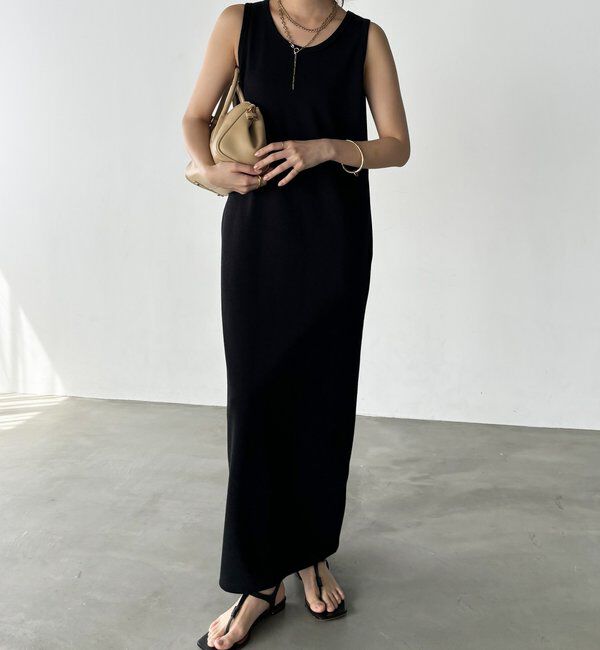  「【全骨格細見え】ブークレーダンボールタンクワンピース」|ワンピース|