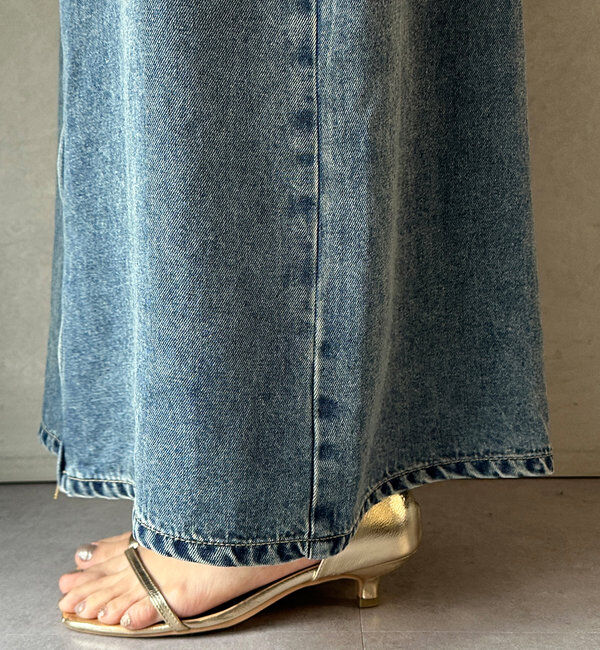  「リヨセルデニムジャンスカ」|ワンピース|