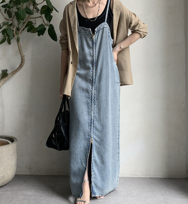  「ラメステッチキャミタンク」|Tシャツ・カットソー|