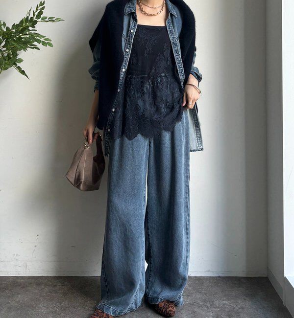  「スカラレースキャミ」|シャツ・ブラウス|