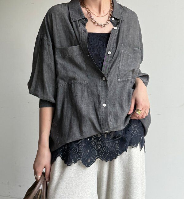  「スカラレースキャミ」|シャツ・ブラウス|