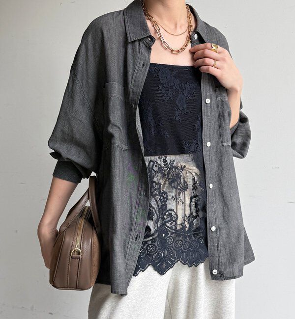  「スカラレースキャミ」|シャツ・ブラウス|