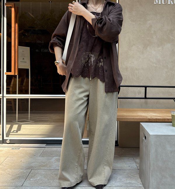  「スカラレースキャミ」|シャツ・ブラウス|