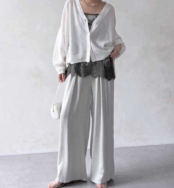  「スカラレースキャミ」|シャツ・ブラウス|