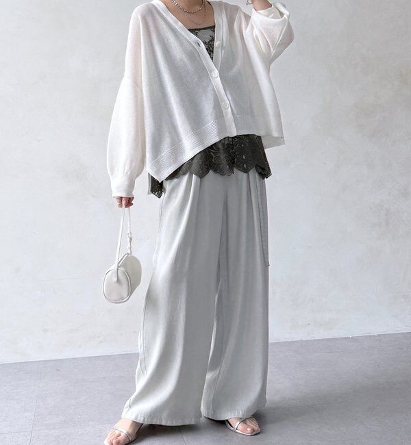  「スカラレースキャミ」|シャツ・ブラウス|