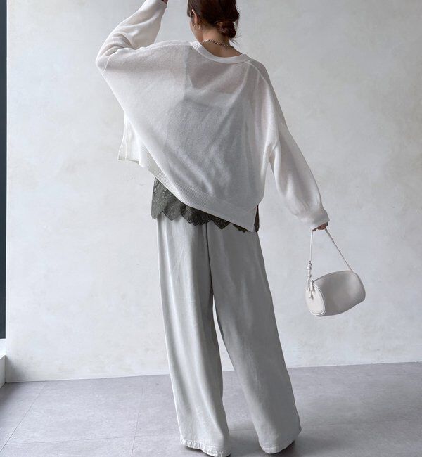  「スカラレースキャミ」|シャツ・ブラウス|