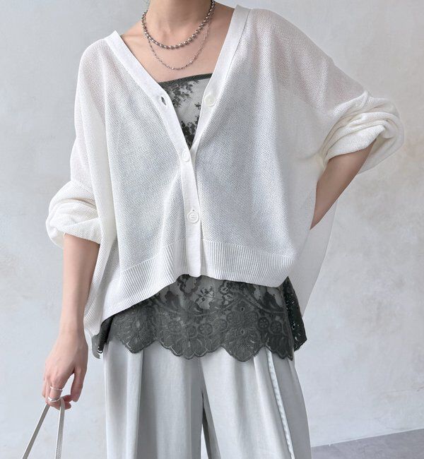  「スカラレースキャミ」|シャツ・ブラウス|