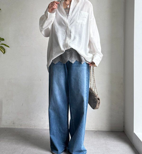  「スカラレースキャミ」|シャツ・ブラウス|