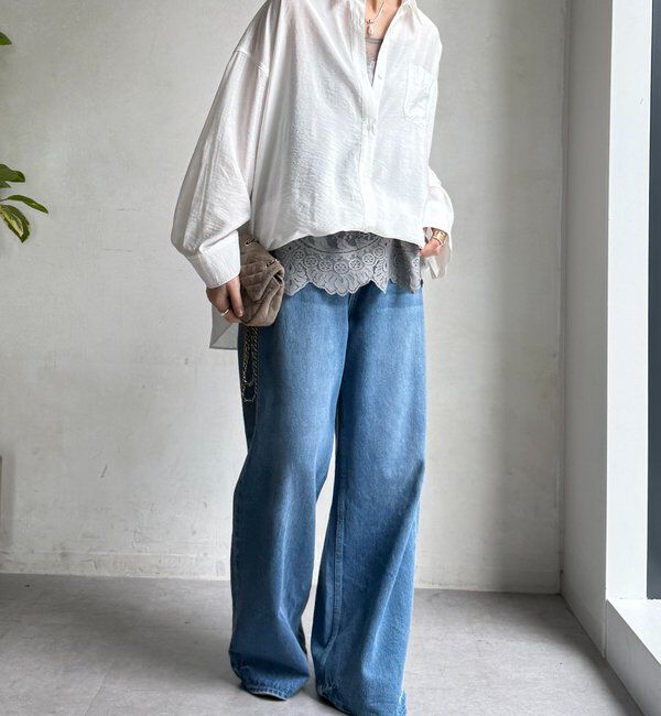  「スカラレースキャミ」|シャツ・ブラウス|