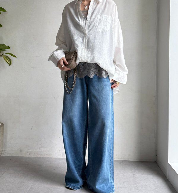  「スカラレースキャミ」|シャツ・ブラウス|