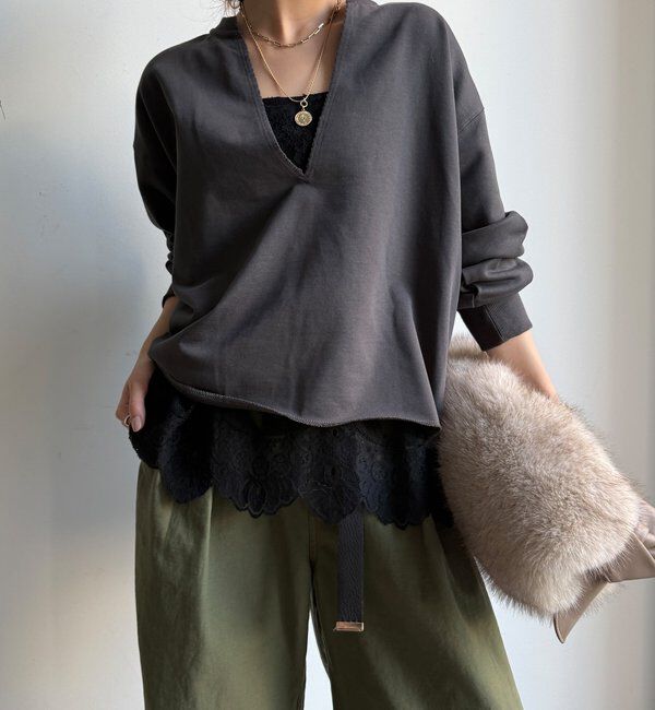  「スカラレースキャミ」|シャツ・ブラウス|