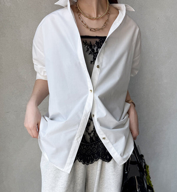  「スカラレースキャミ」|シャツ・ブラウス|