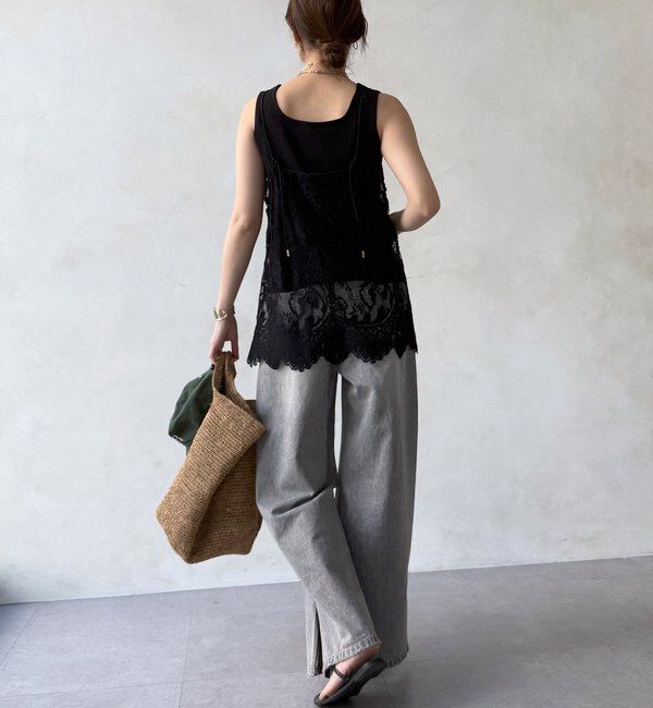  「スカラレースキャミ」|シャツ・ブラウス|