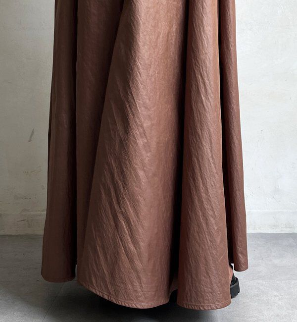  「シャイニータックフレアスカート」|スカート|