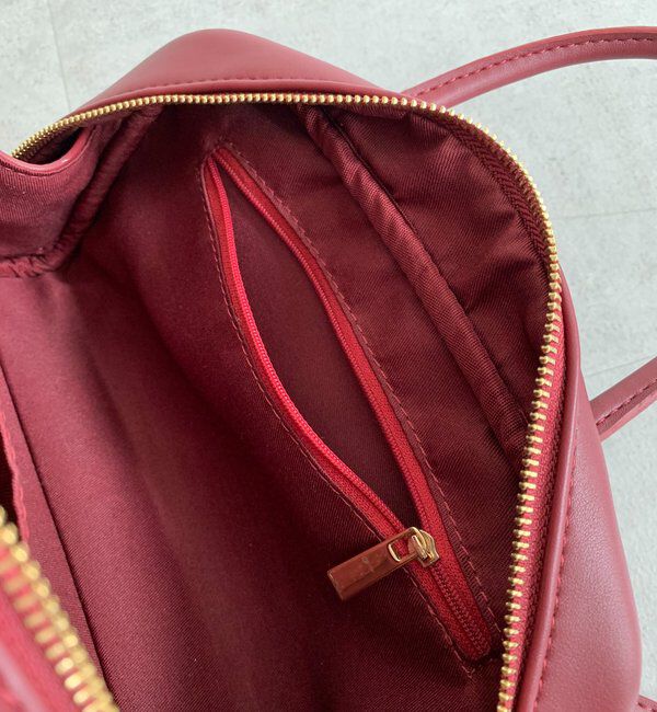  「チャーム付横長ボストン」|トートバッグ|